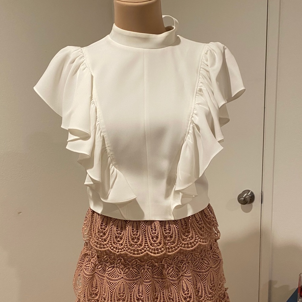 Cinq à Sept Mitzy Ivory top